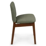 Nosh Dining Chair - Walnut and Hemlock Green