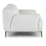 Abisko 42.5_ Lounge Chair - Quartz White