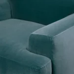 Abisko 42.5_ Velvet Lounge Chair - Plush Pacific Blue