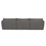 Leigh 131.5_ Modular Sectional - Silver Gray