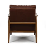 Bavel 28.5_ Leather Lounge Chair - Indiana Brown