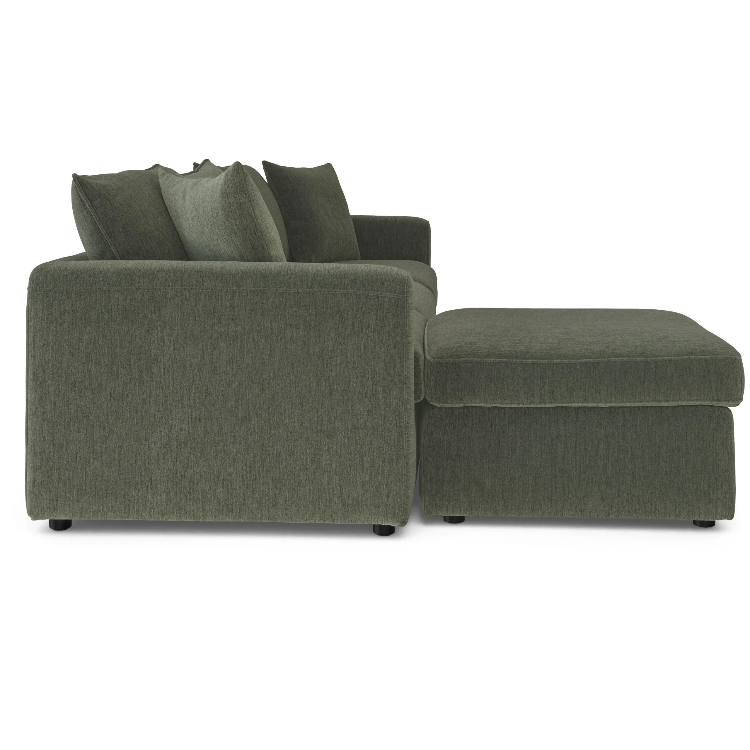 Lenae 104.5_ Reversible Modular Sectional - Eleos Green - Image 6
