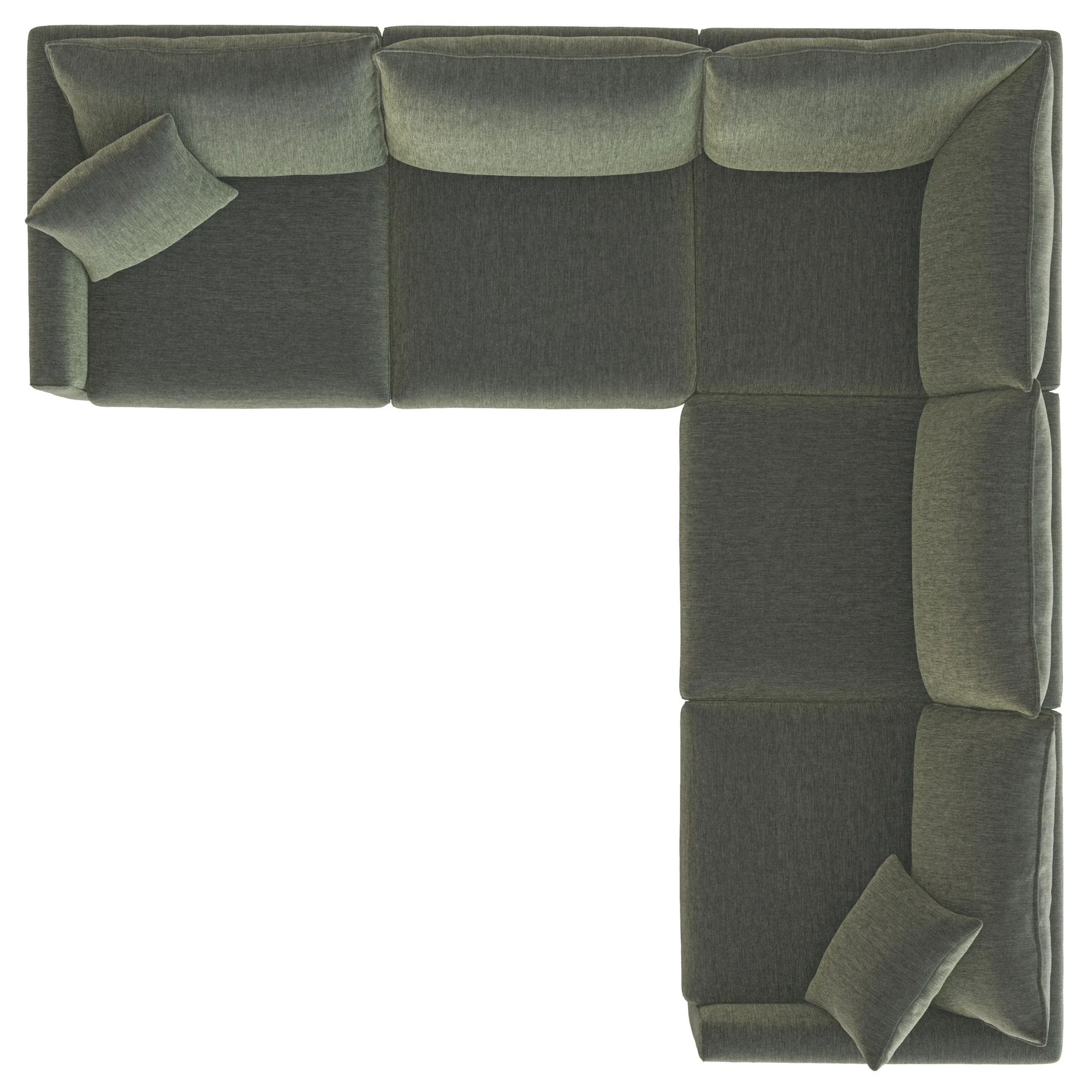Lenae 105.5_ Corner Sectional - Eleos Green - Image 6