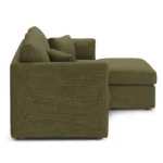 Marina 80_ Reversible Storage Sectional - Napa Moss