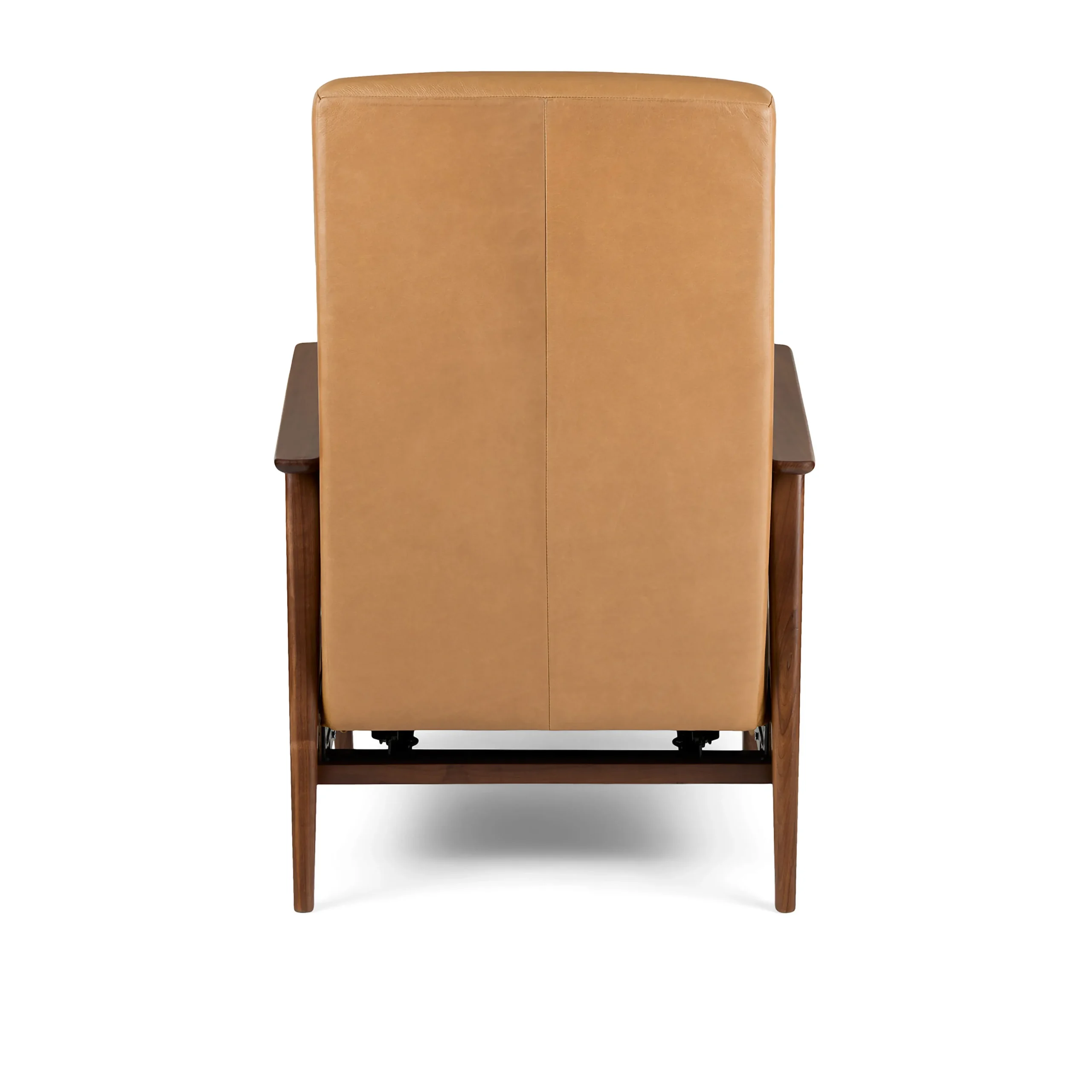 Ellow 28.5_ Leather Reclining Lounge Chair - Charme Tan - Image 11