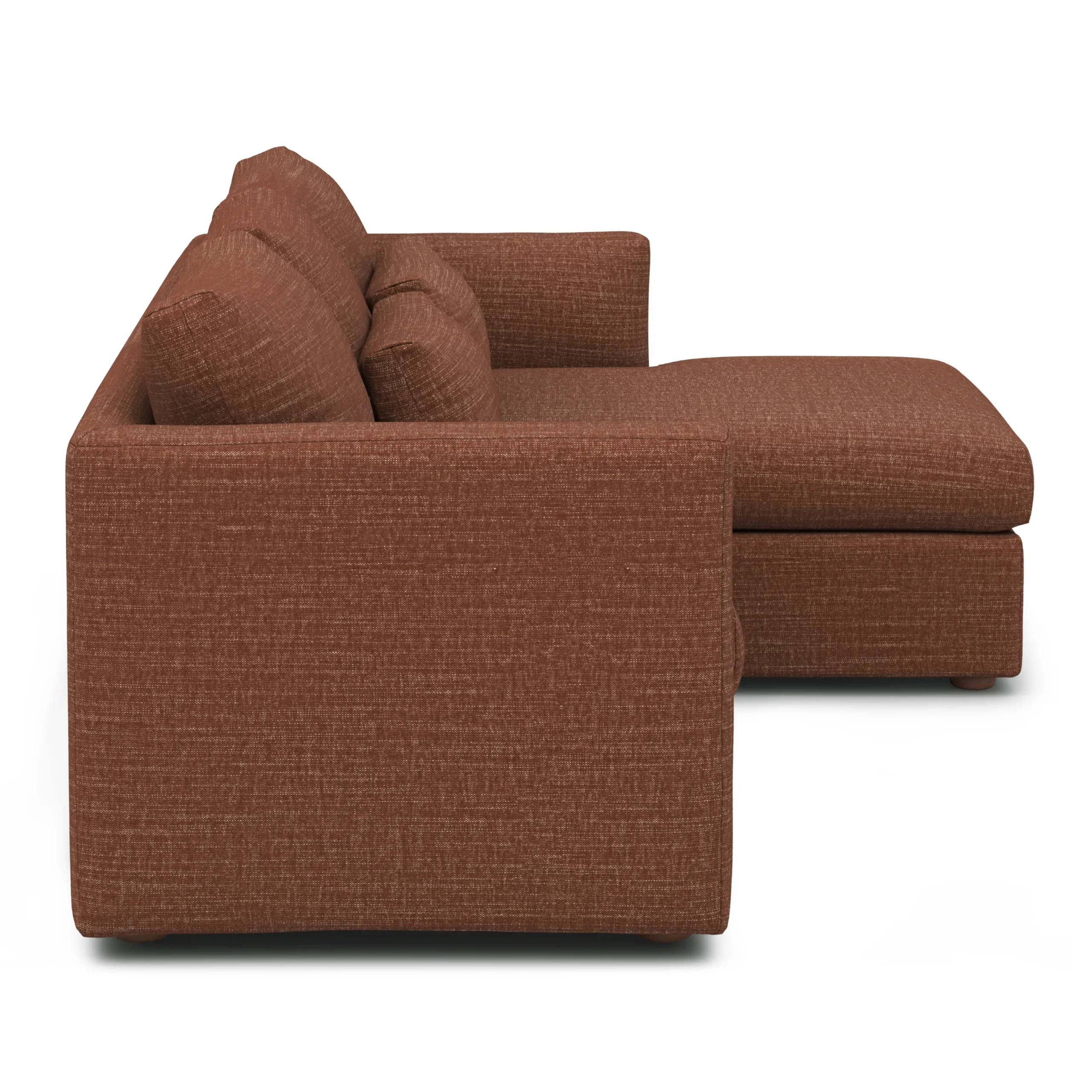 Marina 90_ Reversible Storage Sectional - Napa Rust - Image 6