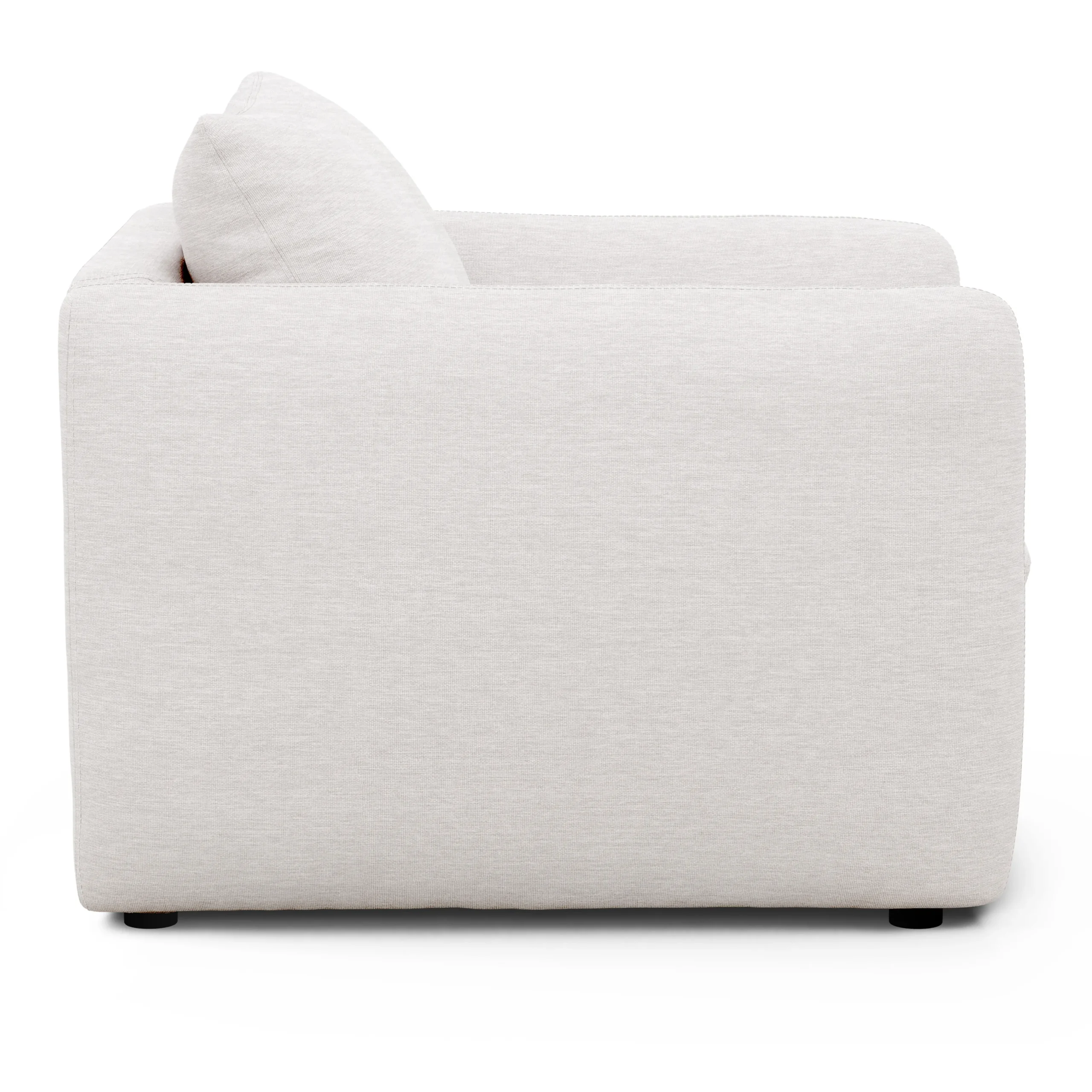 Leigh 42_ Lounge Chair - Silver Ivory - Image 8