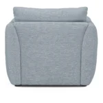 Leigh 42_ Lounge Chair - Silver Light Blue