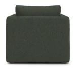 Marina 38_ Lounge Chair - Green Wool Bouclé