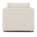 Marina 38_ Lounge Chair - Ivory Wool Bouclé