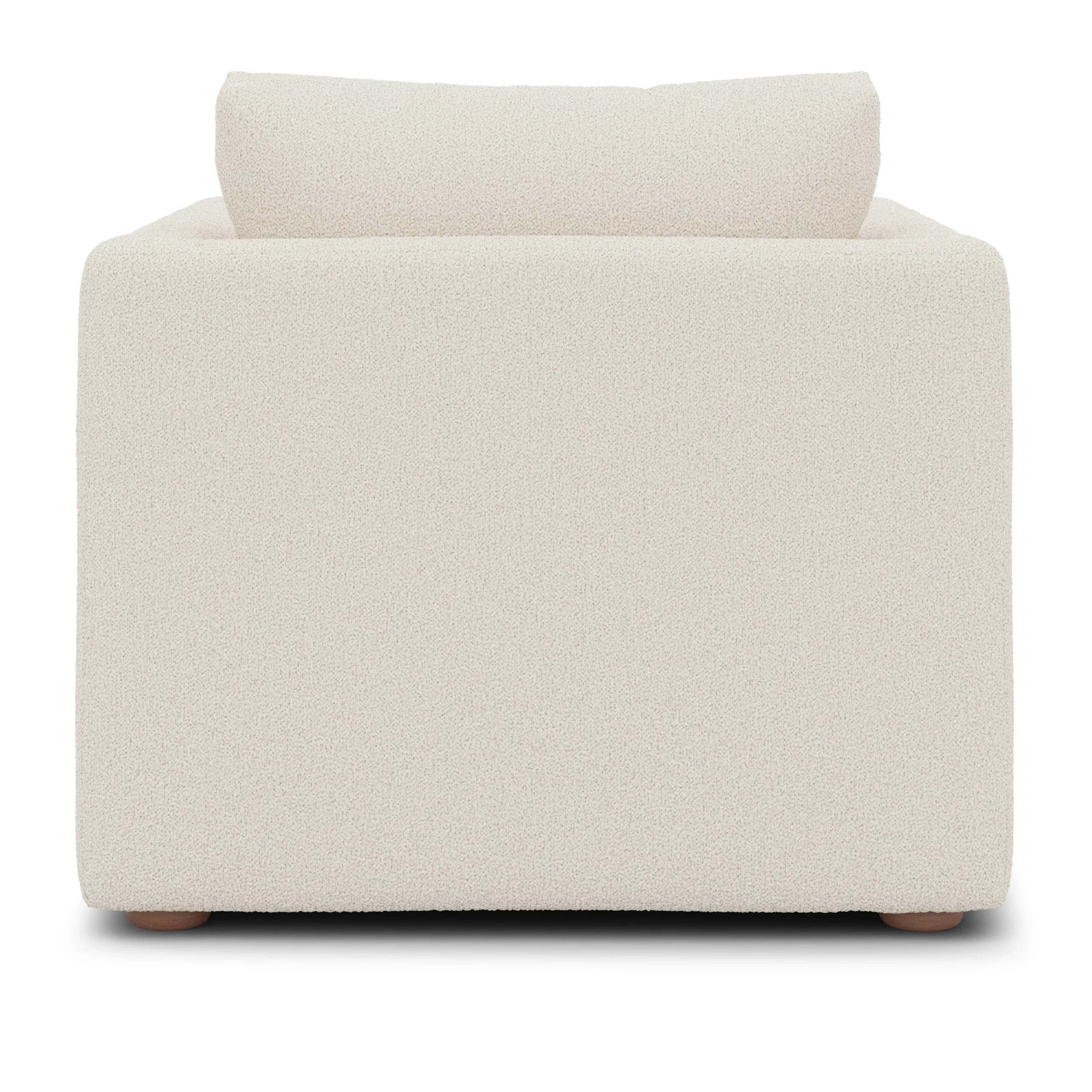 Marina 38_ Lounge Chair - Ivory Wool Bouclé - Image 10