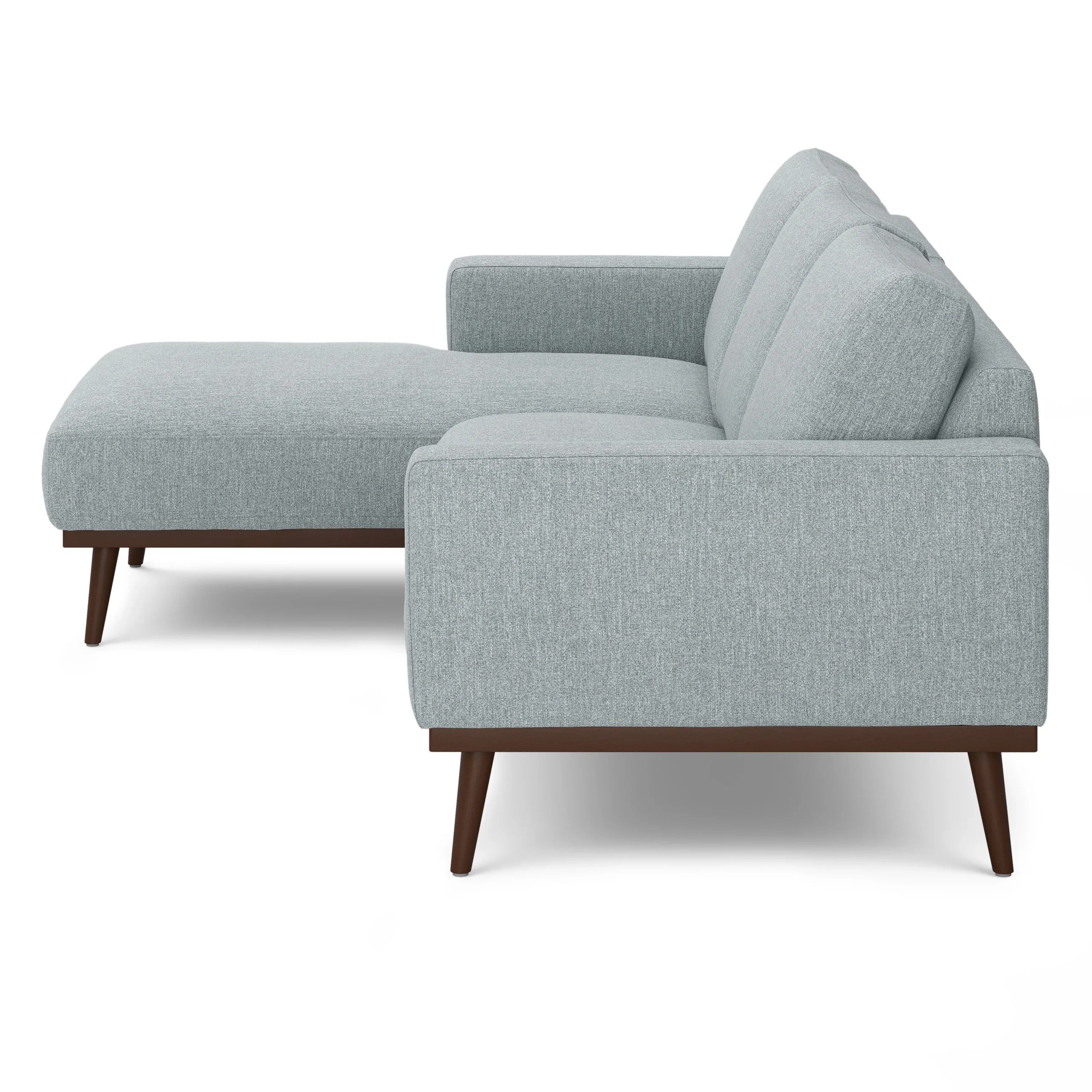 Rhett 93_ Left Chaise Sectional - Harbor Gray - Image 6