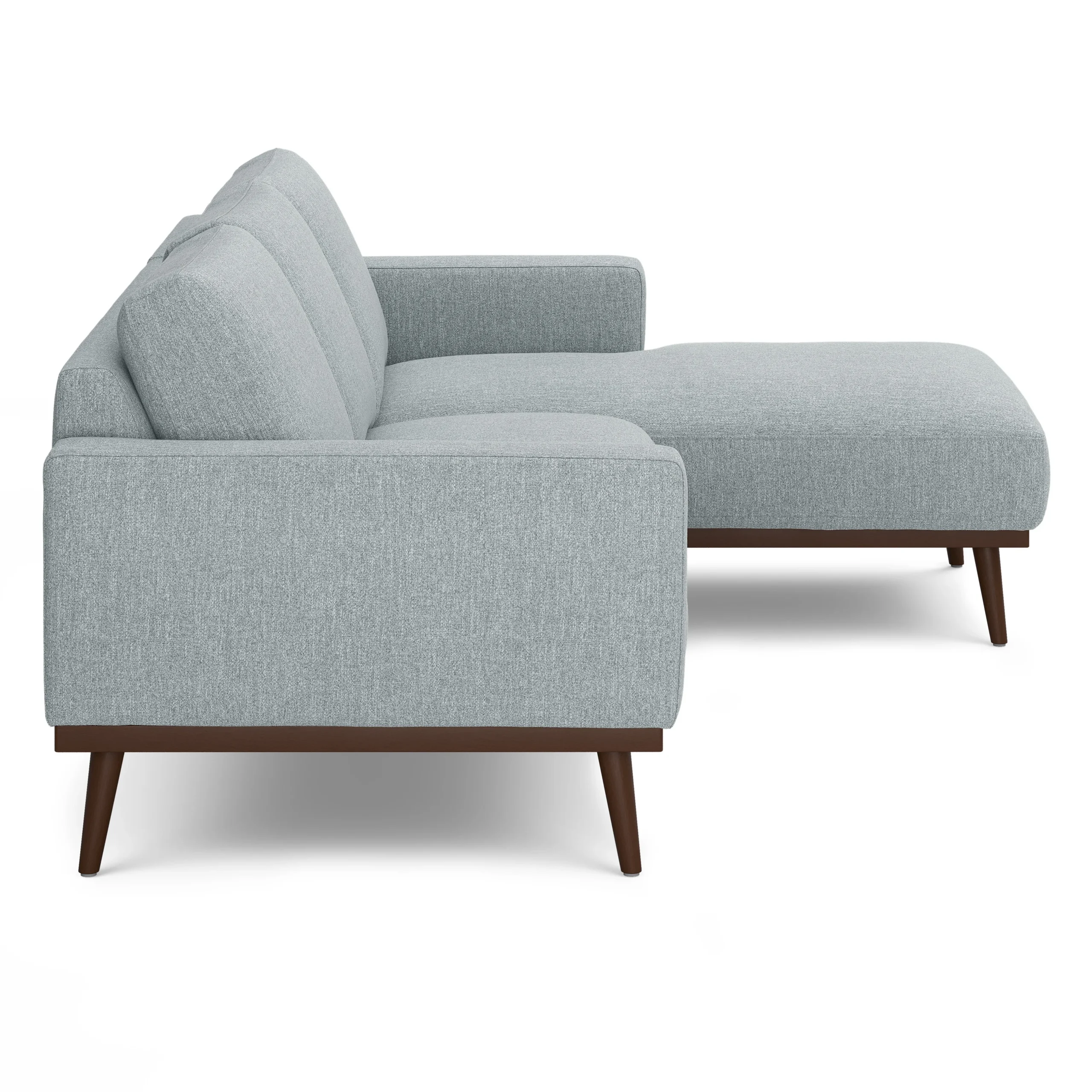 Rhett  93_ Right Chaise Sectional - Harbor Gray - Image 6