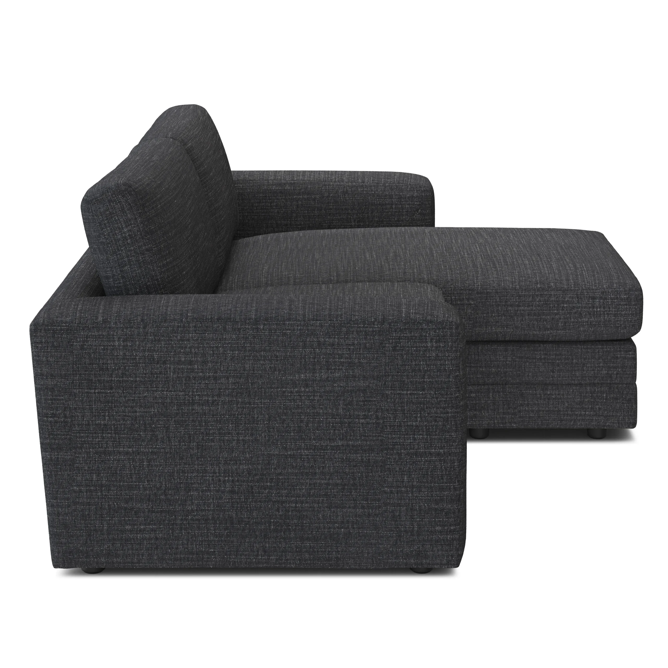 Riley 84_ Reversible Storage Sectional - Napa Charcoal - Image 6