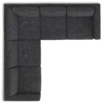 Riley 104_ Corner Sectional - Napa Charcoal