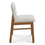 Mikkel Dining Chair - Walnut and Santolina Gray
