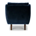 Matrix 30.5_ Velvet Lounge Chair - Cascadia Blue