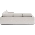 Riley 104_ Corner Sectional - Napa White