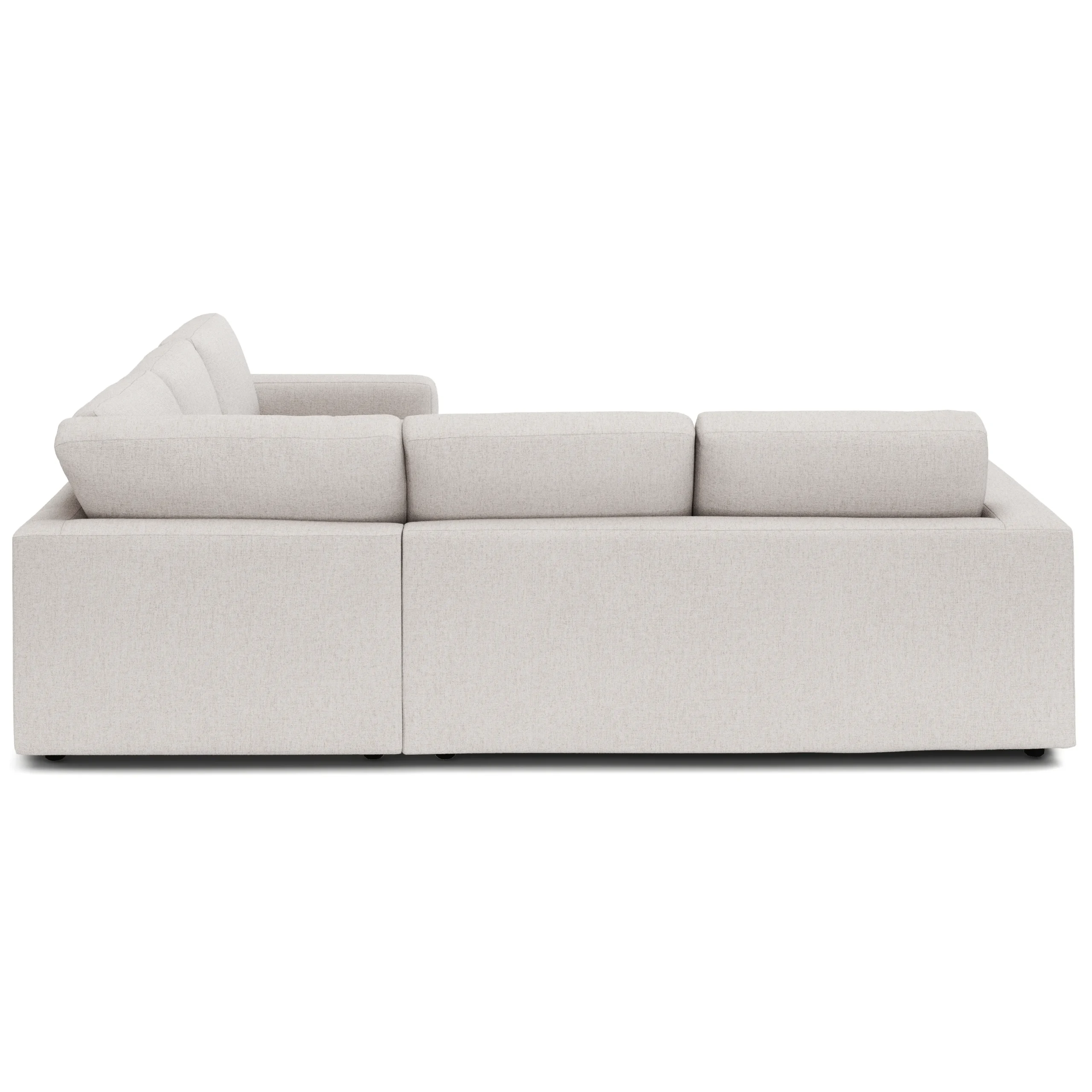 Riley 104_ Corner Sectional - Napa White - Image 6