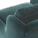 Matrix 30.5_ Velvet Lounge Chair - Pacific Blue