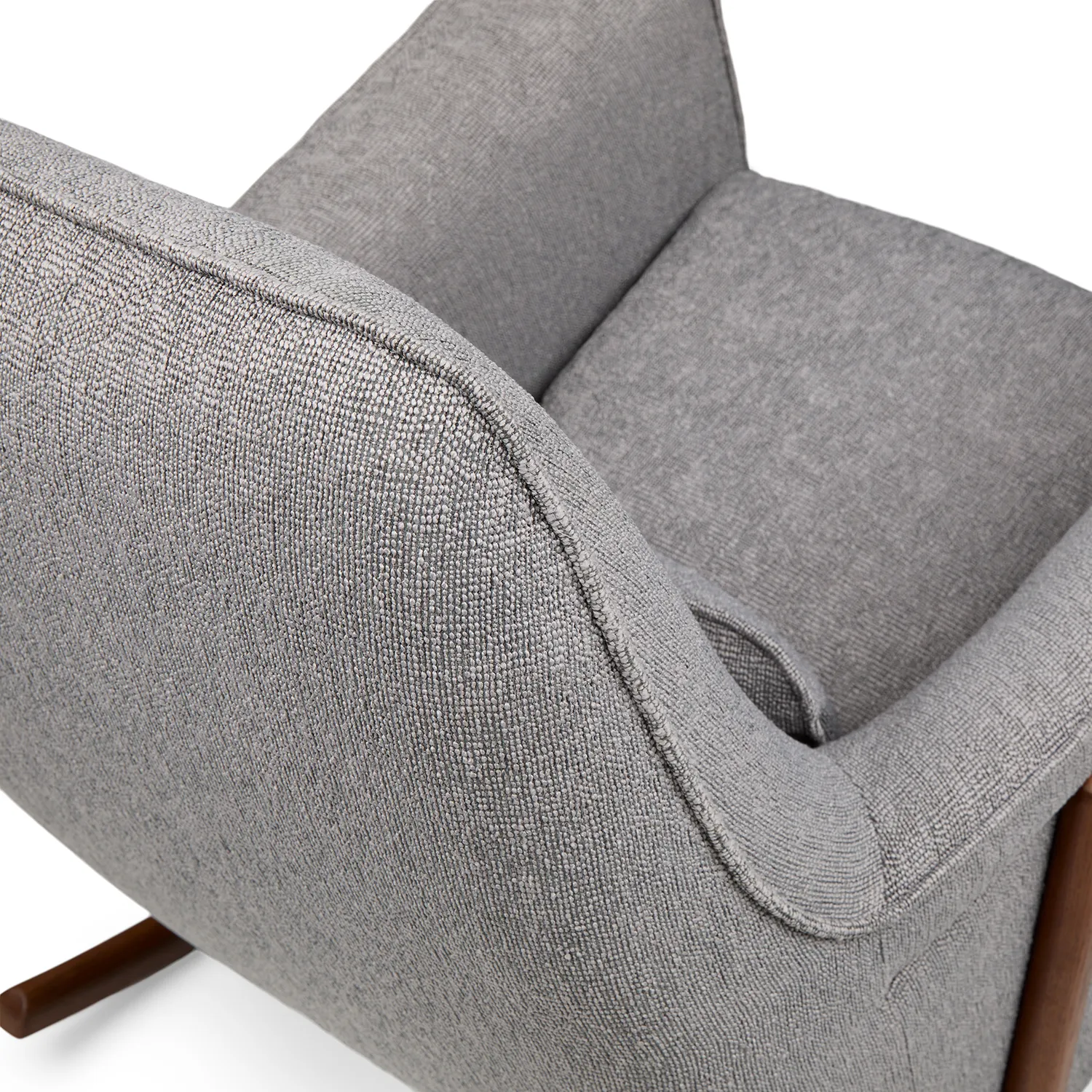 Munni 31_ Rocking Lounge Chair - Cloudburst Gray - Image 8