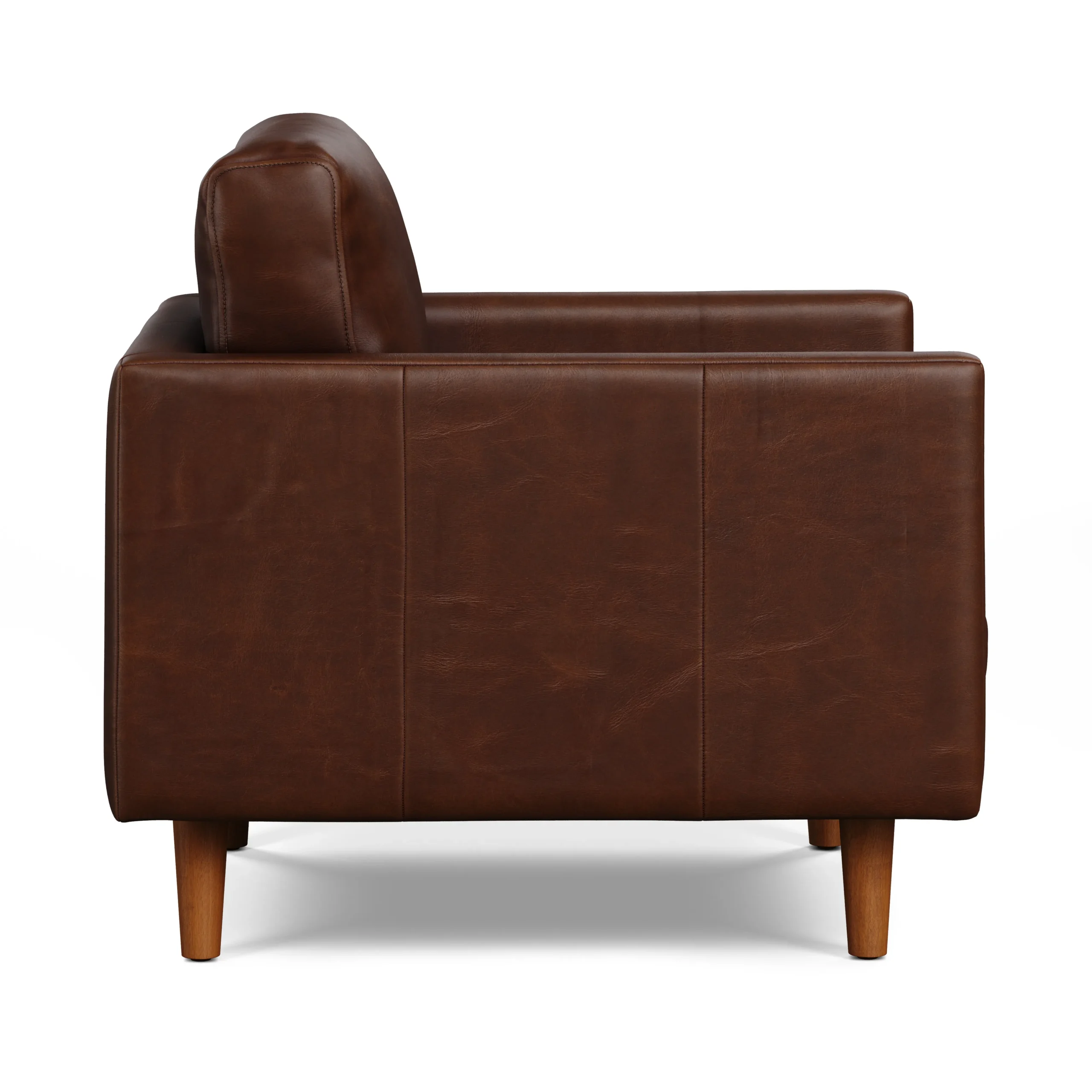 Nirvana 30_ Leather Lounge Chair - Indiana Brown - Image 7