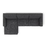 Riley 118.5_ Left Sectional - Napa Charcoal