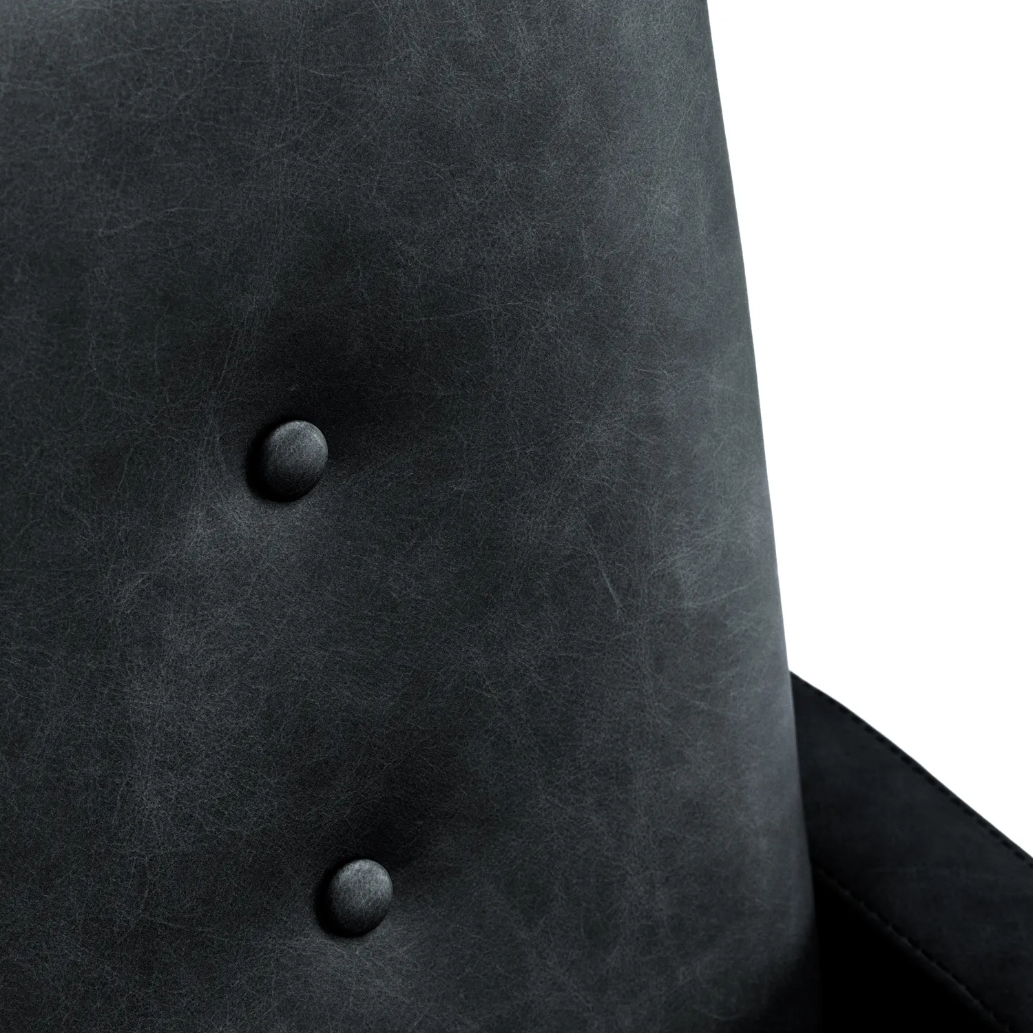 Nord 29_ Leather Lounge Chair - Charme Black - Image 8