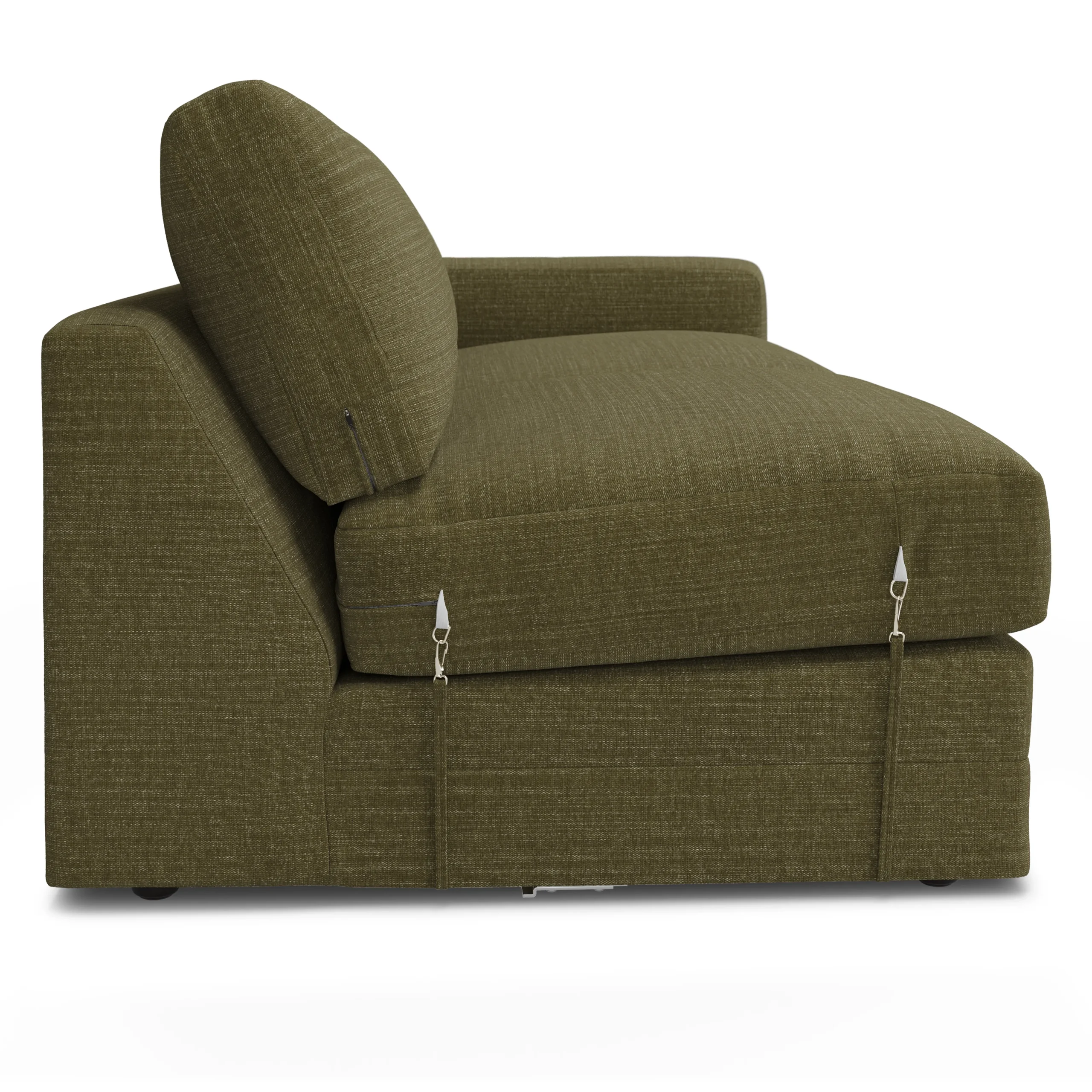 Riley 118.5_ Left Sectional - Napa Moss - Image 6