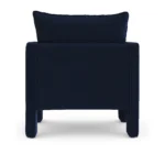 Oren 29.5_ Velvet Lounge Chair - Hale Navy
