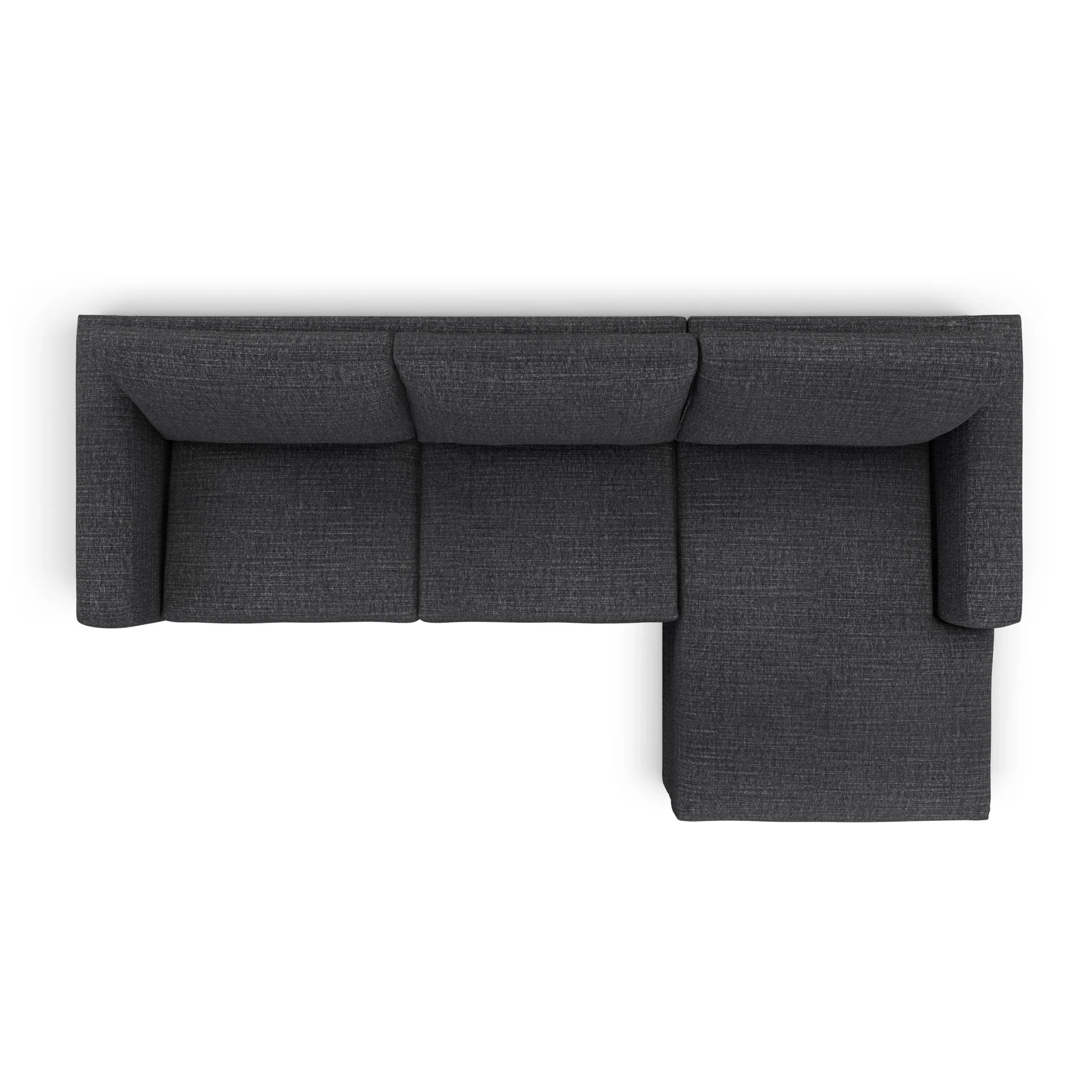 Riley 118.5_ Right Sectional - Napa Charcoal - Image 6