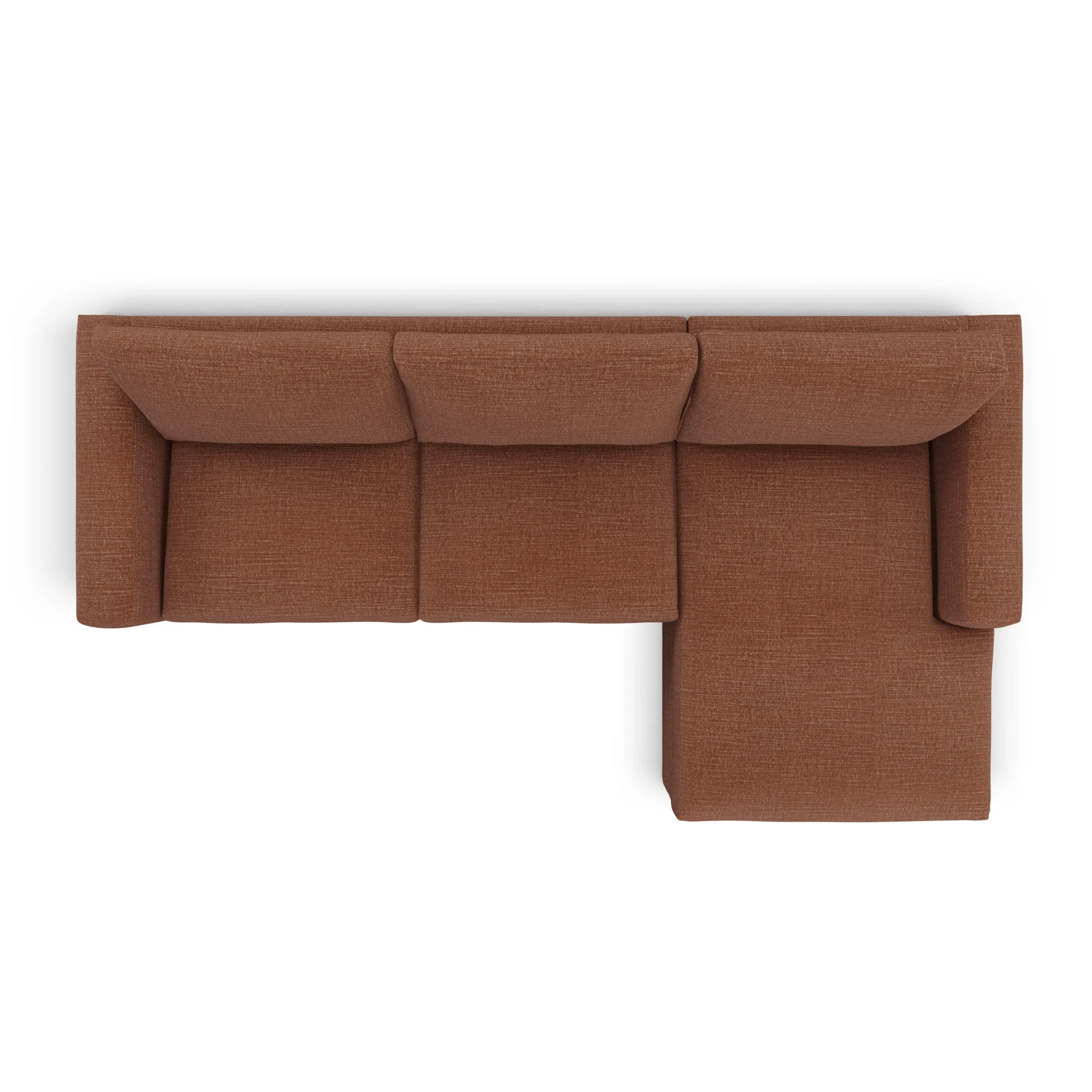 Riley 118.5_ Right Sectional - Napa Rust - Image 6