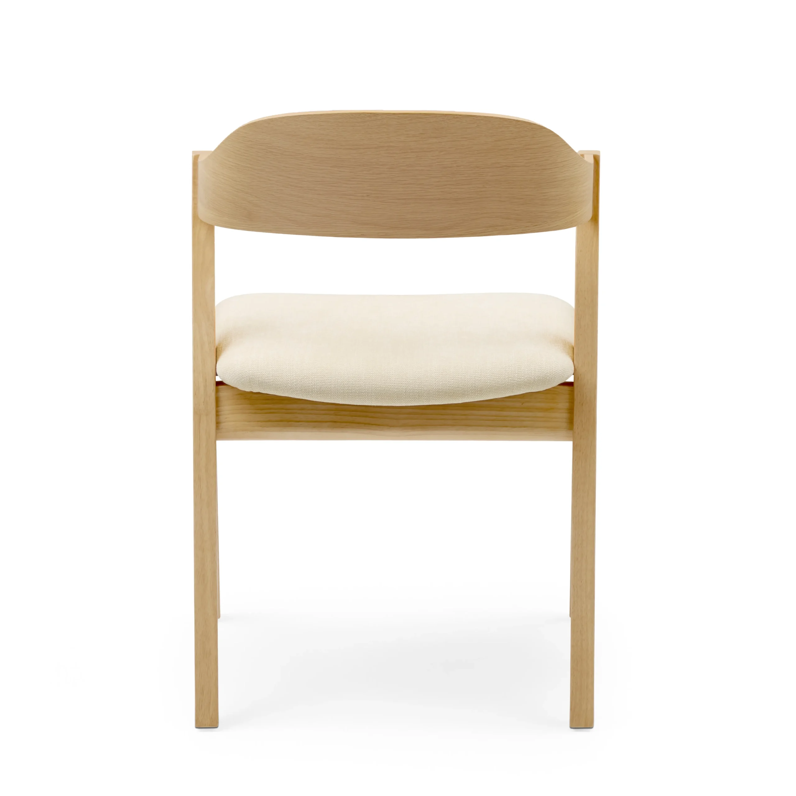 Meja Dining Chair - Oak and Bristol Ivory - Image 6