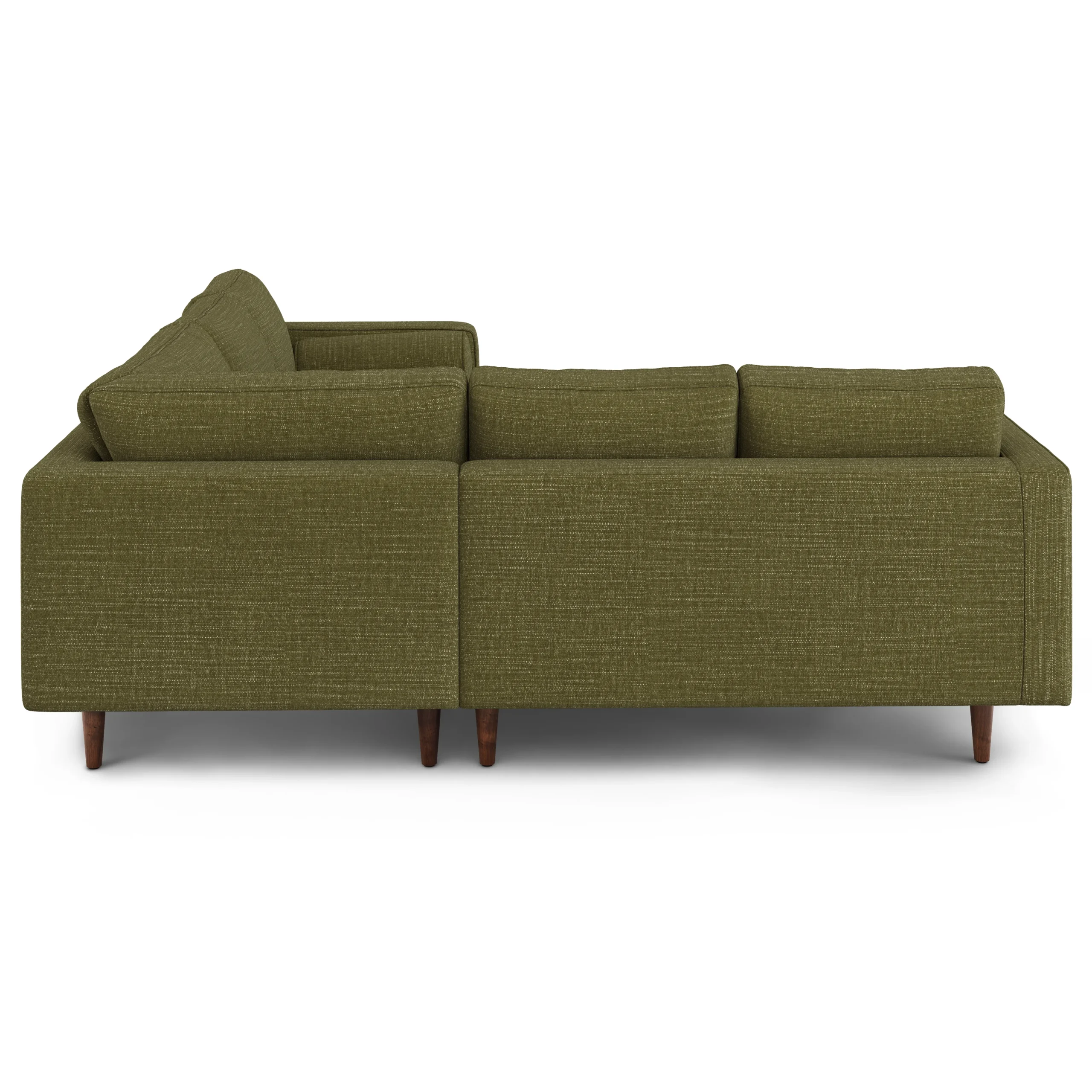 Sven 91_ Tufted Corner Sectional - Napa Moss - Image 6
