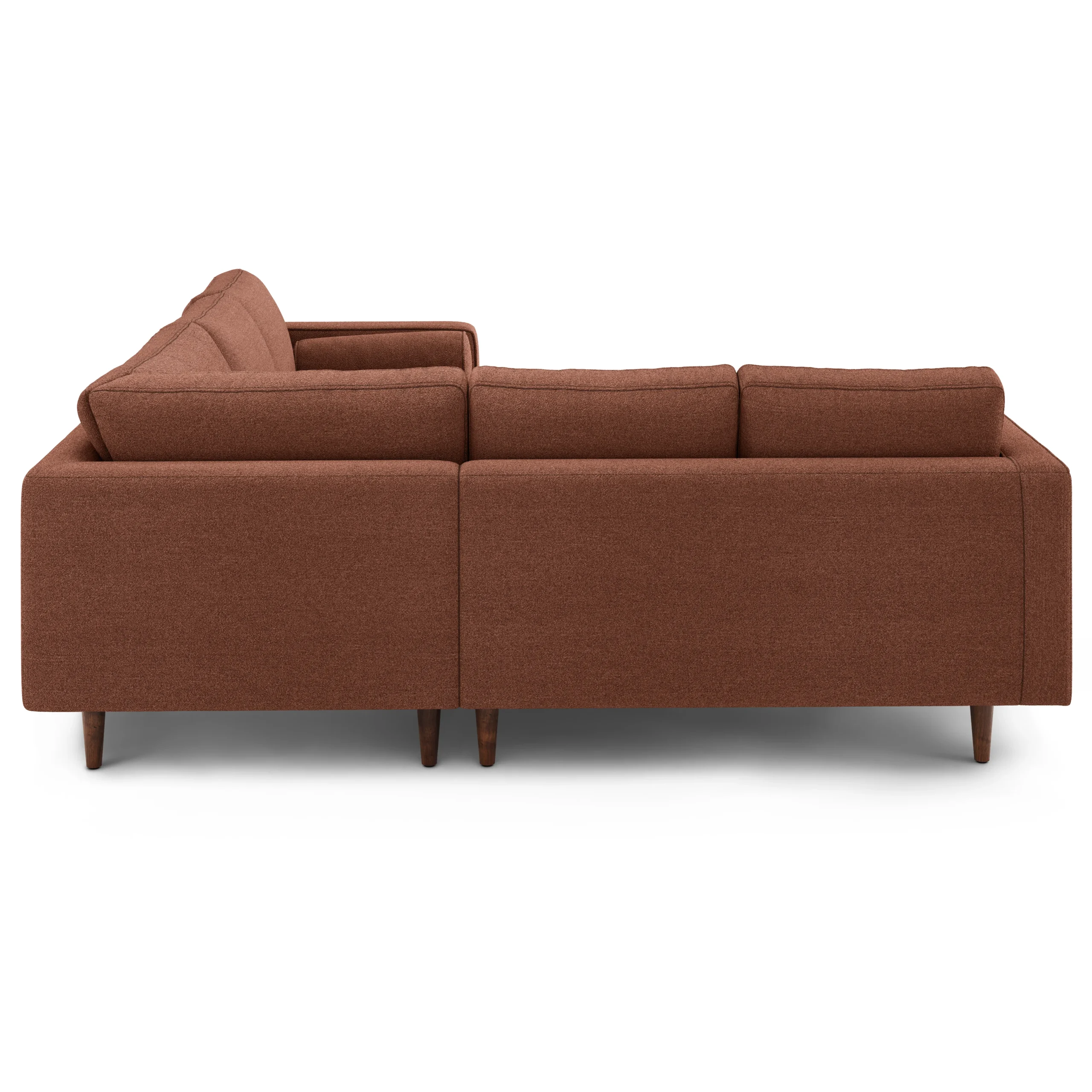 Sven 91_ Tufted Corner Sectional - Ratine Oxide - Image 6