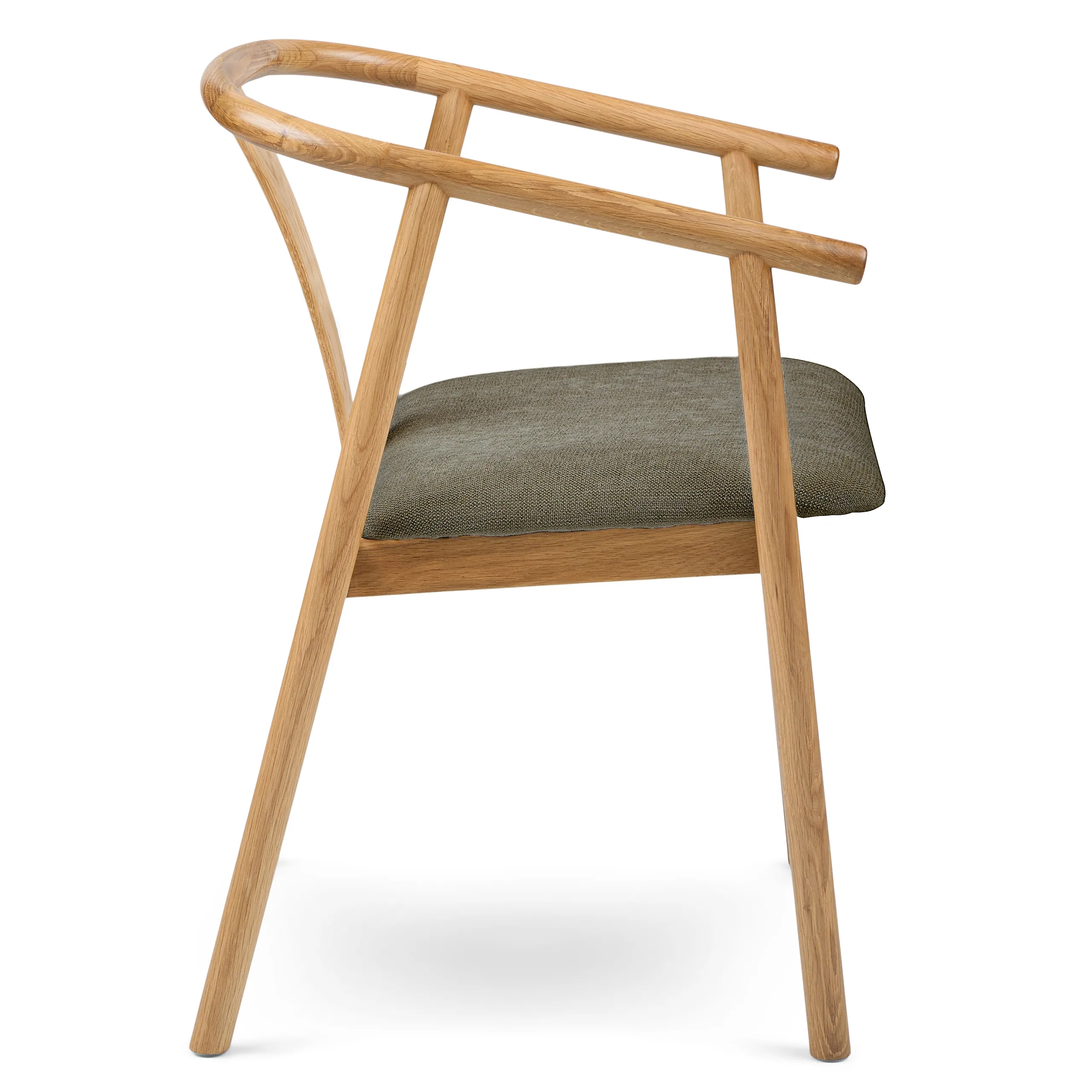 Fonra Dining Chair - Oak and Algonquin Green - Image 7