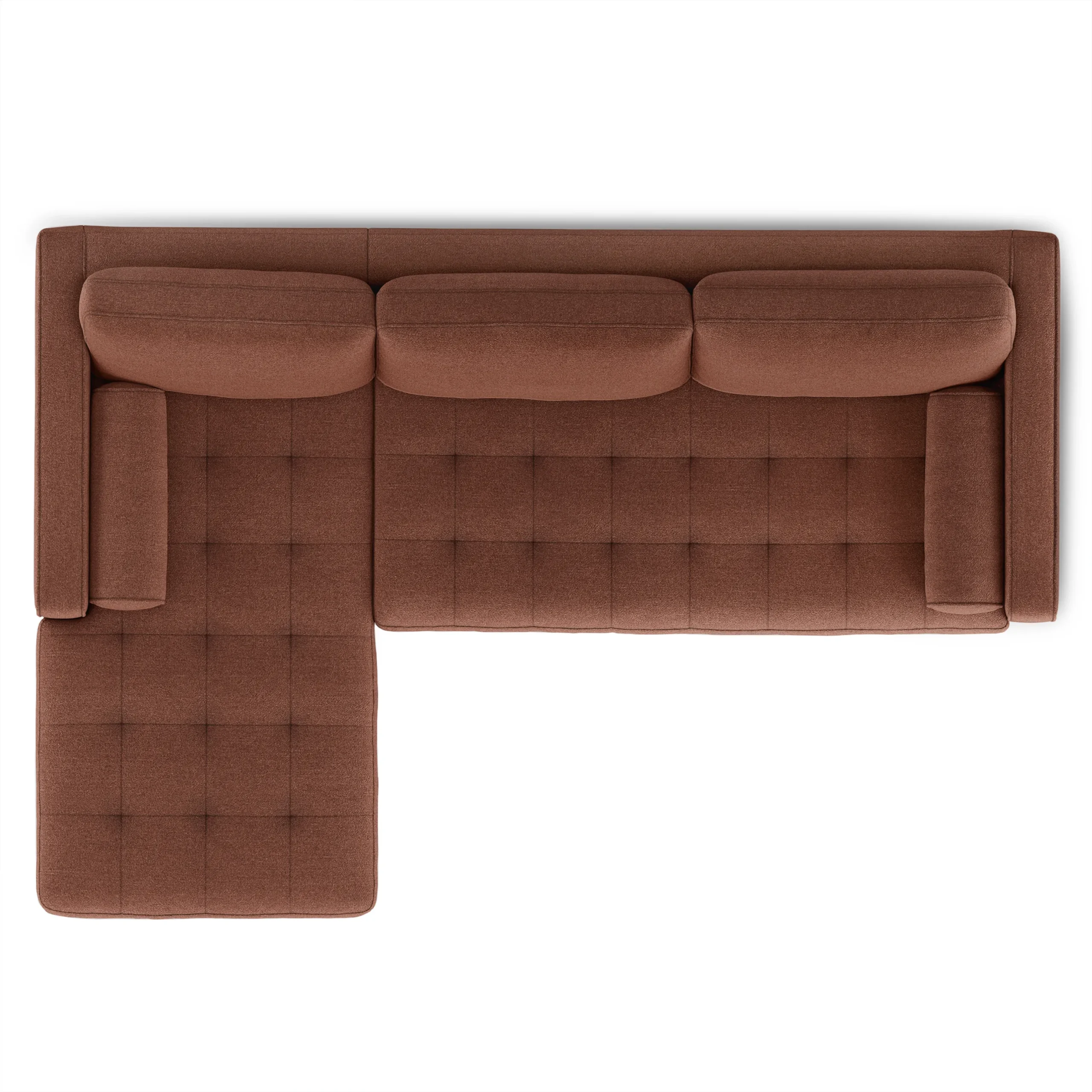 Sven 100_ Tufted Left Sectional - Ratine Oxide - Image 7