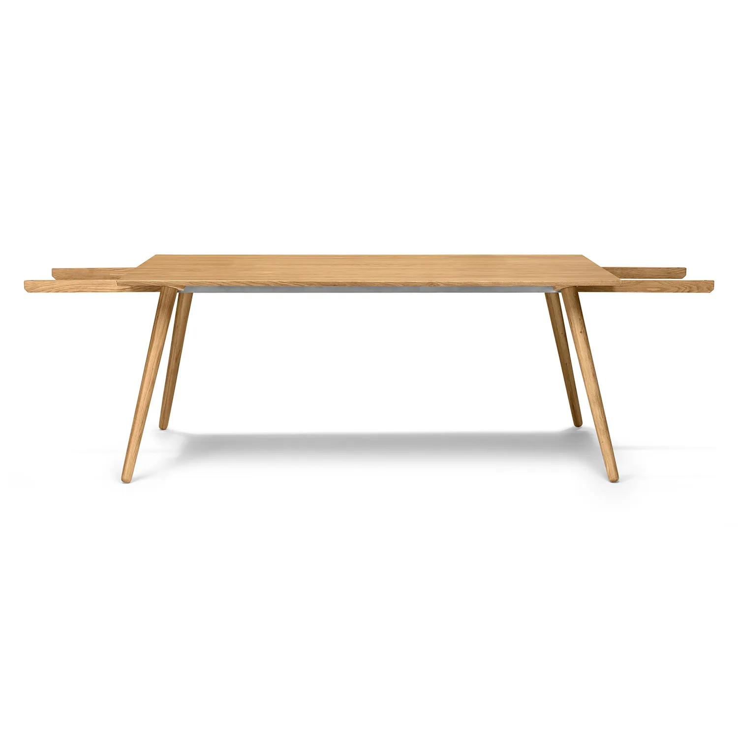 Seno 71_ - 110_ Extendable Dining Table - Oak - Image 7