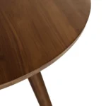 Seno 36_ Round Dining Table - Walnut