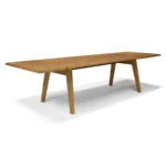 Madera 86_ - 125_ Solid Wood Extendable Dining Table  - Oak