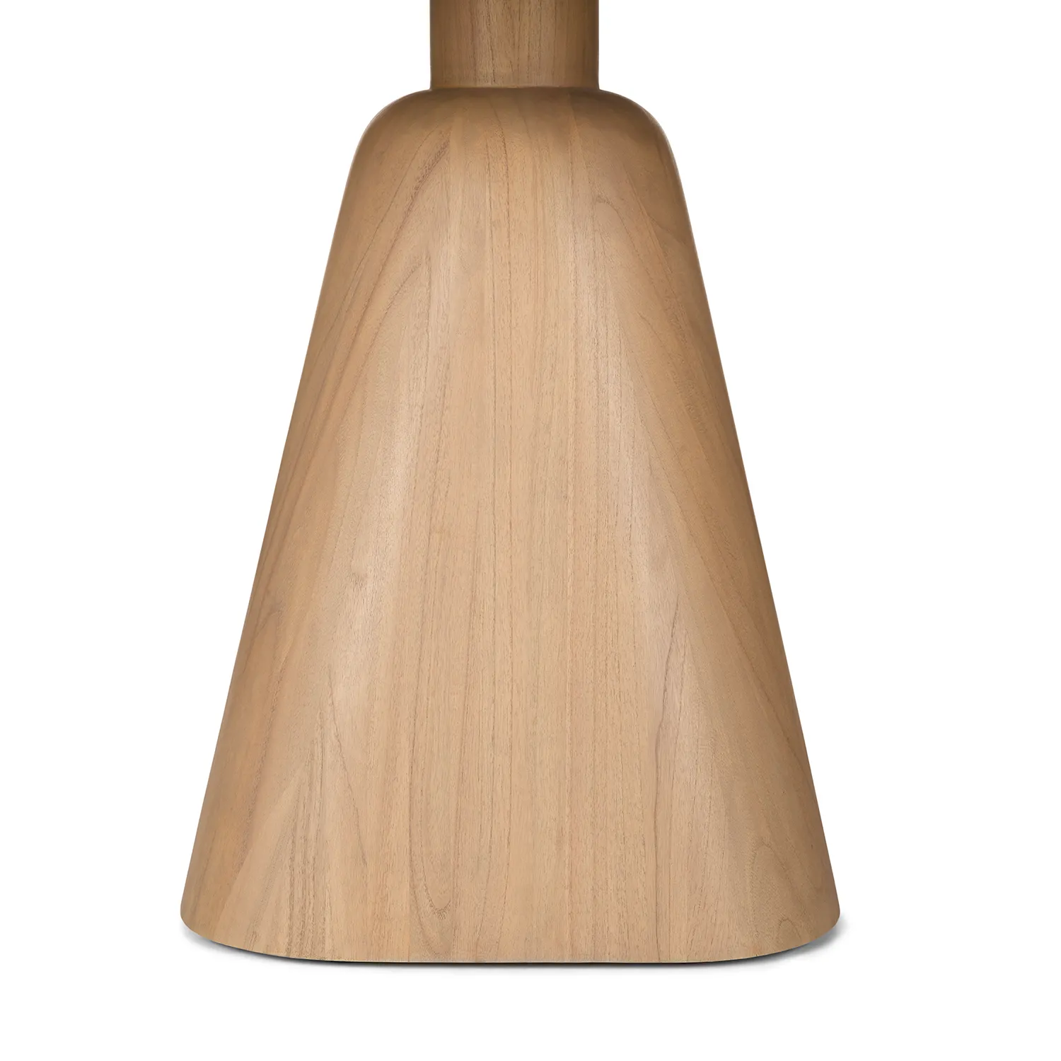 Kurasi 48_ Solid Wood Round Dining Table - Natural - Image 7