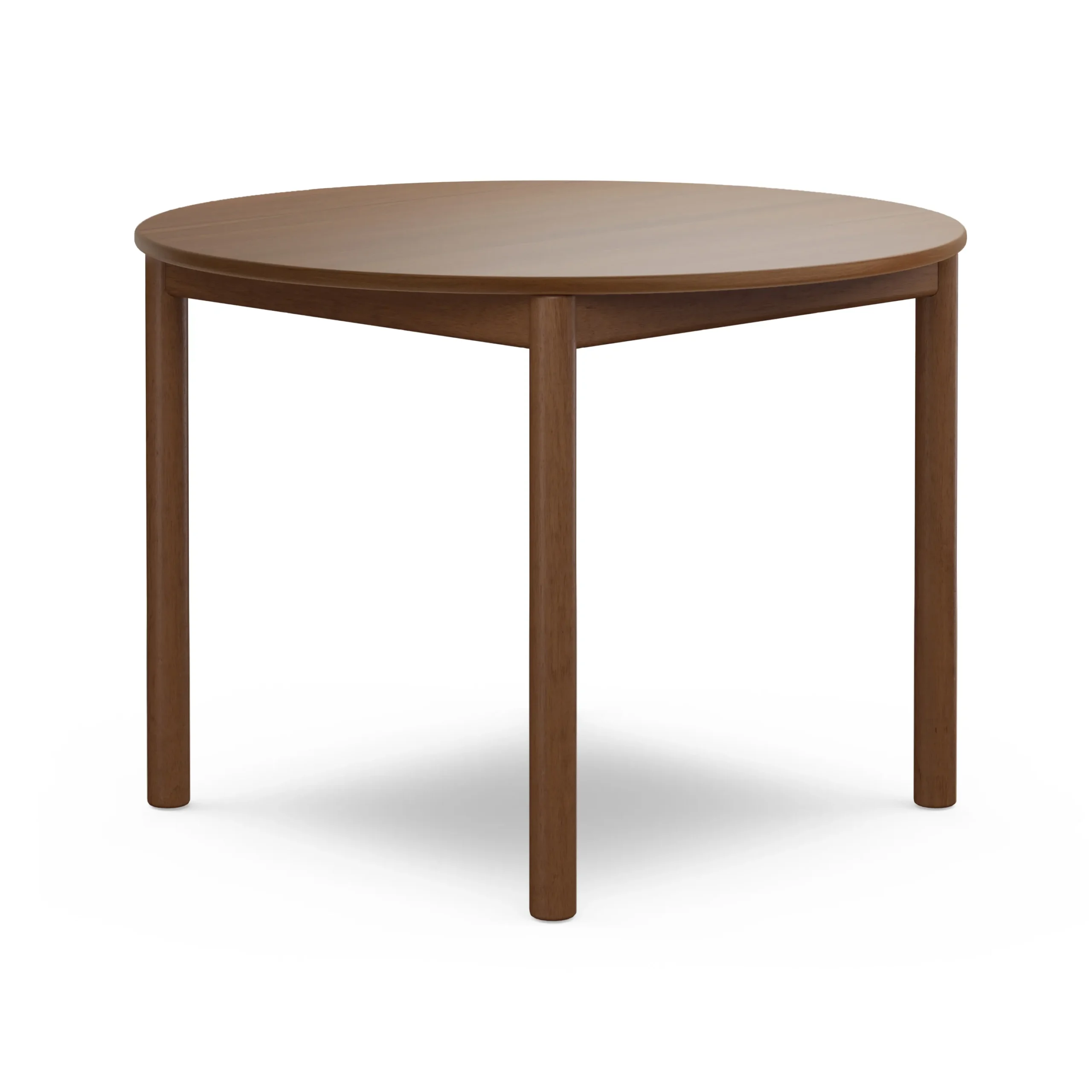 Heidi 42_ Round Dining Table - Walnut - Image 7