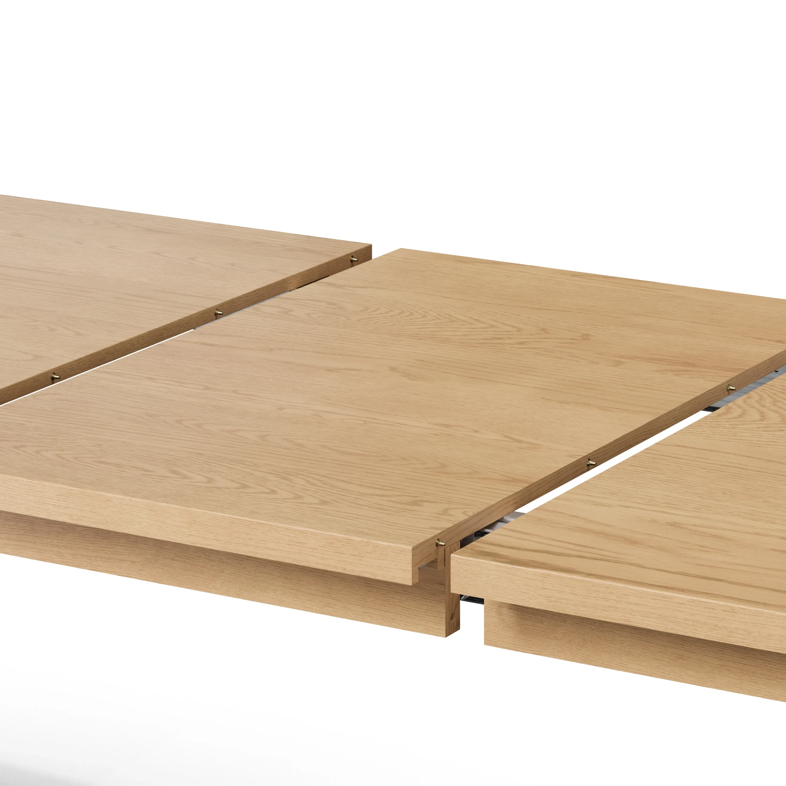 Gina 88.5_ - 112_ Extendable Dining Table - White Oak - Image 7