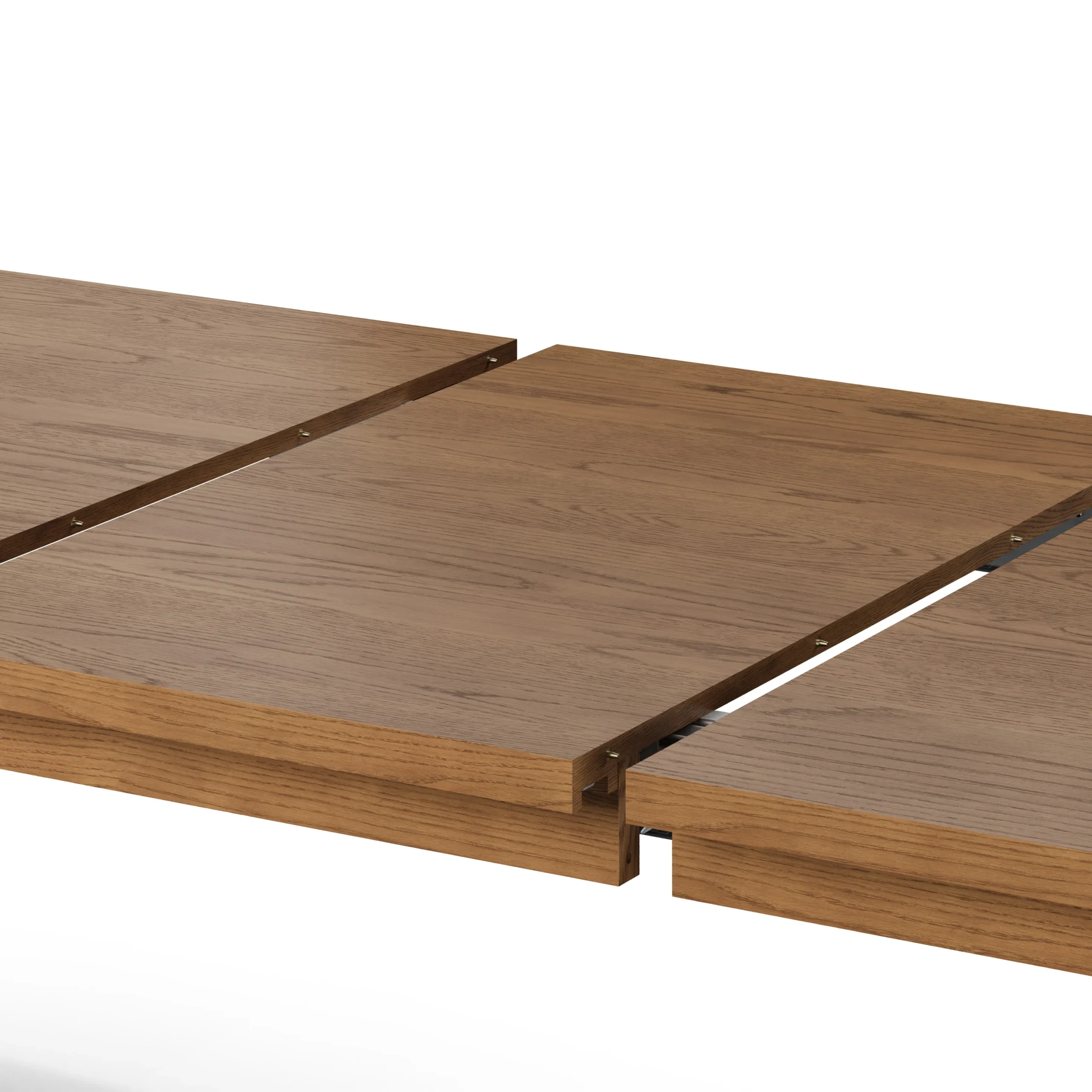 Gina 88.5_ - 112_ Extendable Dining Table - Smoked Oak - Image 7
