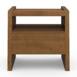 Torme 1-Drawer Nightstand - Smoked Oak