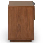 Nera 1-Drawer Nightstand - Walnut
