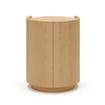 Miila 2-Drawer Nightstand - White Oak