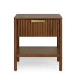 Liv 1-Drawer Nightstand - Walnut