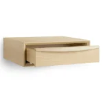 Lenia Floating Nightstand - White Oak