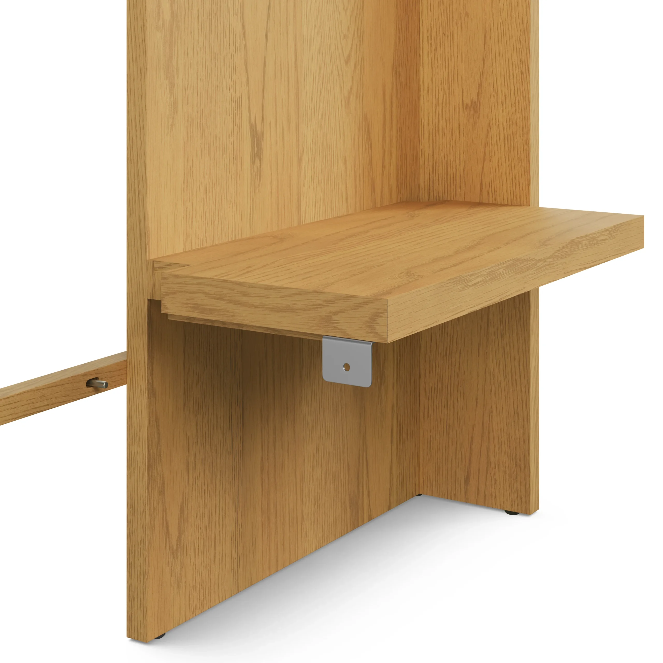 Leif Nightstand Extension Set - Light Oak - Image 7